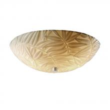 Justice Design Group PNA-9671-35-BMBO-NCKL-LED3-3000 - 18&#34; Semi-Flush Bowl w/ LED Lamping