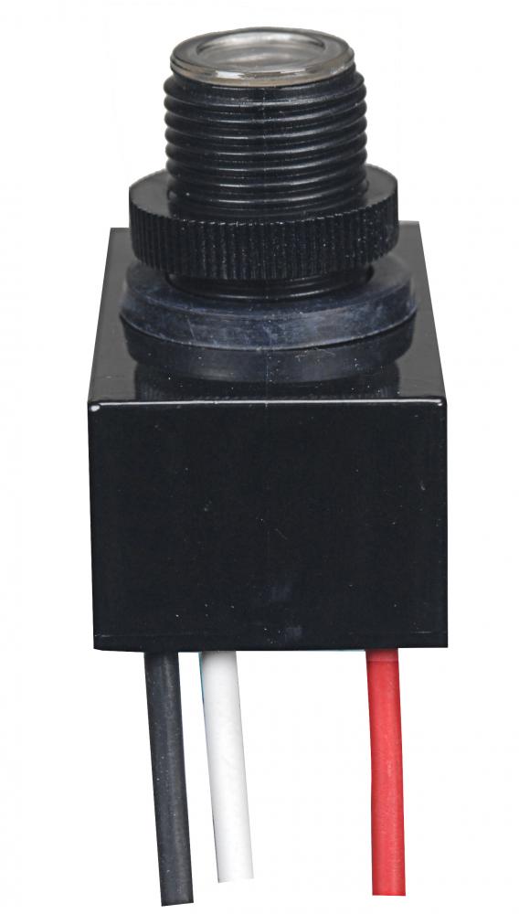 Photoelectric Switch Plastic DOS Shell Rated: Max 1800W Incandescent; 200W LED-120V For Outdoor Use