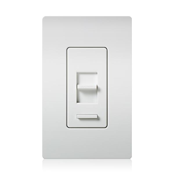 Slide Dimmer; White Finish