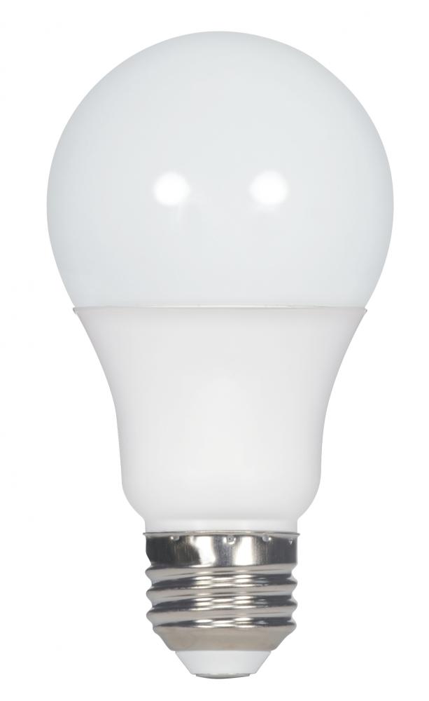 9.5 watt; A19 LED; 5000K; Medium base; 220' beam spread; 120 volts