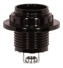 Satco Products Inc. 80/1077 - Threaded Socket With Ring; 1/8 IP Hickey; Screw Terminals; 2&#34; Overall Height; 1-1/4&#34;