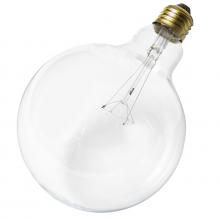 Satco Products Inc. S3010 - 25 Watt G40 Incandescent; Clear; 4000 Average rated hours; 120 Lumens; Medium base; 120 Volt