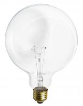 Satco Products Inc. S3014 - 150 Watt G40 Incandescent; Clear; 4000 Average rated hours; 1700 Lumens; Medium base; 120 Volt