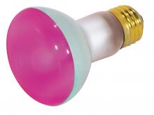 Satco Products Inc. S3212 - 50 Watt R20 Incandescent; Pink; 2000 Average rated hours; Medium base; 130 Volt