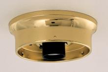 Satco Products Inc. S70/231 - Wired Holder; Brass Finish; 4&#34;