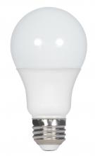 Satco Products Inc. S9838 - 9.5 watt; A19 LED; 4000K; Medium base; 220' beam spread; 120 volts