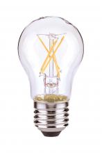 Satco Products Inc. S9874 - 4.5 Watt A15 LED; Clear; Medium base; 2700K; 450 Lumens; 120 Volt