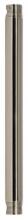 Westinghouse 7752700 - 3/4 ID x 24&#34; Brushed Nickel Finish Extension Downrod