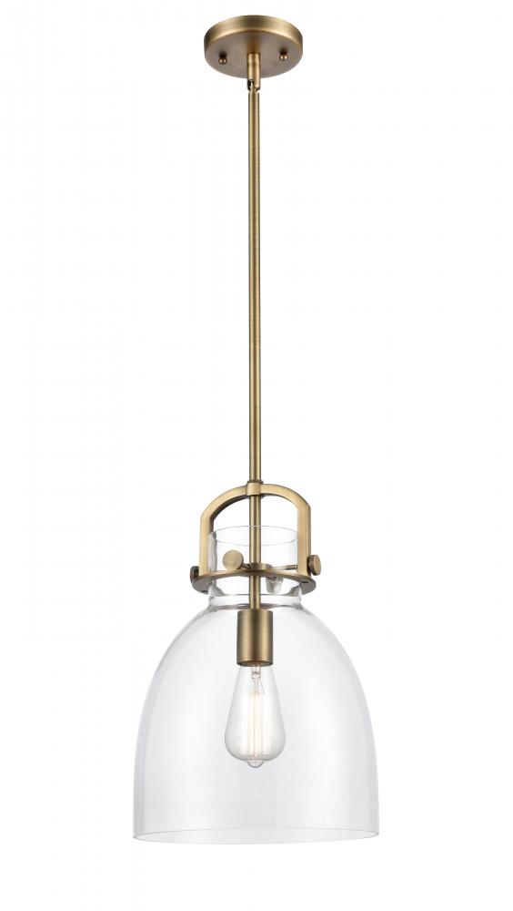 Newton Bell - 1 Light - 10 inch - Brushed Brass - Multi Pendant