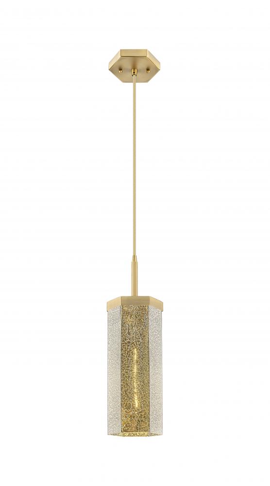 Blakeley - 1 Light - 5 inch - Brushed Brass - Pendant