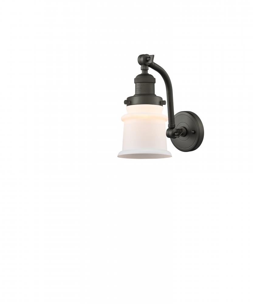 Canton - 1 Light - 7 inch - Oil Rubbed Bronze - Sconce