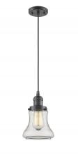 Innovations Lighting 201C-OB-G192 - Bellmont - 1 Light - 6 inch - Oil Rubbed Bronze - Cord hung - Mini Pendant