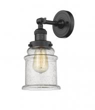 Innovations Lighting 203-OB-G184-LED - Canton - 1 Light - 7 inch - Oil Rubbed Bronze - Sconce