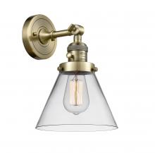 Innovations Lighting 203SW-AB-G42-LED - Cone - 1 Light - 8 inch - Antique Brass - Sconce