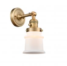 Innovations Lighting 203SW-BB-G181S-LED - Canton - 1 Light - 5 inch - Brushed Brass - Sconce
