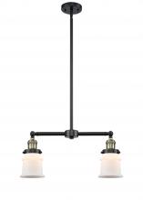 Innovations Lighting 209-BAB-G181S-LED - Canton - 2 Light - 21 inch - Black Antique Brass - Stem Hung - Adjustable Island Light