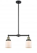 Innovations Lighting 209-BAB-G51-LED - Bell - 2 Light - 21 inch - Black Antique Brass - Stem Hung - Adjustable Island Light