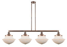 Innovations Lighting 214-AC-G541-LED - Oxford - 4 Light - 54 inch - Antique Copper - Stem Hung - Island Light