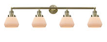 Innovations Lighting 215-AB-G171 - Fulton - 4 Light - 43 inch - Antique Brass - Adjustable Bath Vanity Light