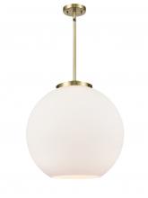 Innovations Lighting 221-1S-AB-G121-18 - Athens - 1 Light - 18 inch - Antique Brass - Cord hung - Pendant