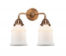 Innovations Lighting 288-2W-AC-G181-LED - Canton - 2 Light - 14 inch - Antique Copper - Bath Vanity Light