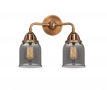 Innovations Lighting 288-2W-AC-G53 - Bell - 2 Light - 13 inch - Antique Copper - Bath Vanity Light
