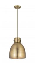 Innovations Lighting 410-1PM-BB-M412-10BB - Newton Sphere - 1 Light - 10 inch - Brushed Brass - Cord hung - Pendant