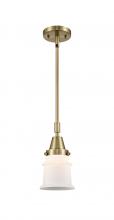 Innovations Lighting 447-1S-AB-G181S-LED - Canton - 1 Light - 7 inch - Antique Brass - Mini Pendant