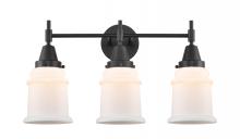 Innovations Lighting 447-3W-BK-G181 - Canton - 3 Light - 24 inch - Matte Black - Bath Vanity Light