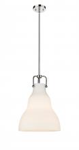 Innovations Lighting 494-1S-PN-G591-14-LED - Haverhill - 1 Light - 14 inch - Polished Nickel - Stem hung - Pendant