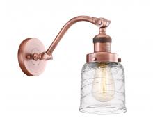 Innovations Lighting 515-1W-AC-G513-LED - Bell - 1 Light - 5 inch - Antique Copper - Sconce