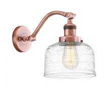 Innovations Lighting 515-1W-AC-G713 - Bell - 1 Light - 8 inch - Antique Copper - Sconce