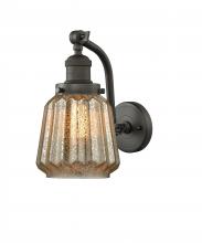 Innovations Lighting 515-1W-OB-G146 - Chatham - 1 Light - 7 inch - Oil Rubbed Bronze - Sconce