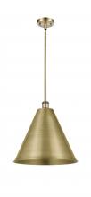 Innovations Lighting 516-1S-AB-MBC-16-AB-LED - Berkshire - 1 Light - 16 inch - Antique Brass - Pendant