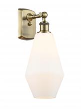 Innovations Lighting 516-1W-AB-G651-7-LED - Cindyrella - 1 Light - 7 inch - Antique Brass - Sconce
