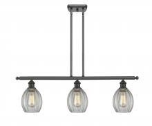 Innovations Lighting 516-3I-OB-G82-LED - Eaton - 3 Light - 36 inch - Oil Rubbed Bronze - Cord hung - Island Light