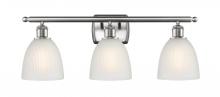 Innovations Lighting 516-3W-SN-G381 - Castile - 3 Light - 26 inch - Brushed Satin Nickel - Bath Vanity Light