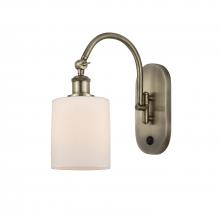Innovations Lighting 518-1W-AB-G111-LED - Cobbleskill - 1 Light - 5 inch - Antique Brass - Sconce