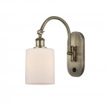 Innovations Lighting 518-1W-AB-G111-LED - Cobbleskill - 1 Light - 5 inch - Antique Brass - Adjustable Swing Arm
