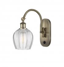 Innovations Lighting 518-1W-AB-G462-6 - Norfolk - 1 Light - 6 inch - Antique Brass - Adjustable Swing Arm