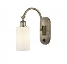 Innovations Lighting 518-1W-AB-G801-LED - Clymer - 1 Light - 4 inch - Antique Brass - Sconce