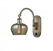 Innovations Lighting 518-1W-AB-G96 - Fenton - 1 Light - 7 inch - Antique Brass - Adjustable Swing Arm