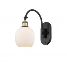 Innovations Lighting 518-1W-BAB-G101-LED - Belfast - 1 Light - 6 inch - Black Antique Brass - Adjustable Swing Arm