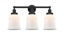 Innovations Lighting 616-3W-BK-G181 - Canton - 3 Light - 24 inch - Matte Black - Bath Vanity Light
