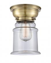 Innovations Lighting 623-1F-AB-G182-LED - Canton - 1 Light - 6 inch - Antique Brass - Flush Mount