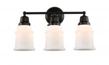 Innovations Lighting 623-3W-BK-G181 - Canton - 3 Light - 22 inch - Matte Black - Bath Vanity Light