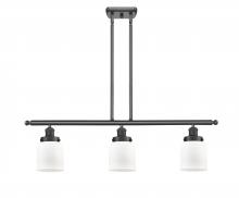 Innovations Lighting 916-3I-BK-G51-LED - Bell - 3 Light - 36 inch - Matte Black - Stem Hung - Island Light