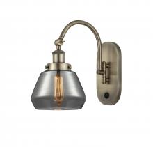 Innovations Lighting 918-1W-AB-G173-LED - Fulton - 1 Light - 7 inch - Antique Brass - Sconce