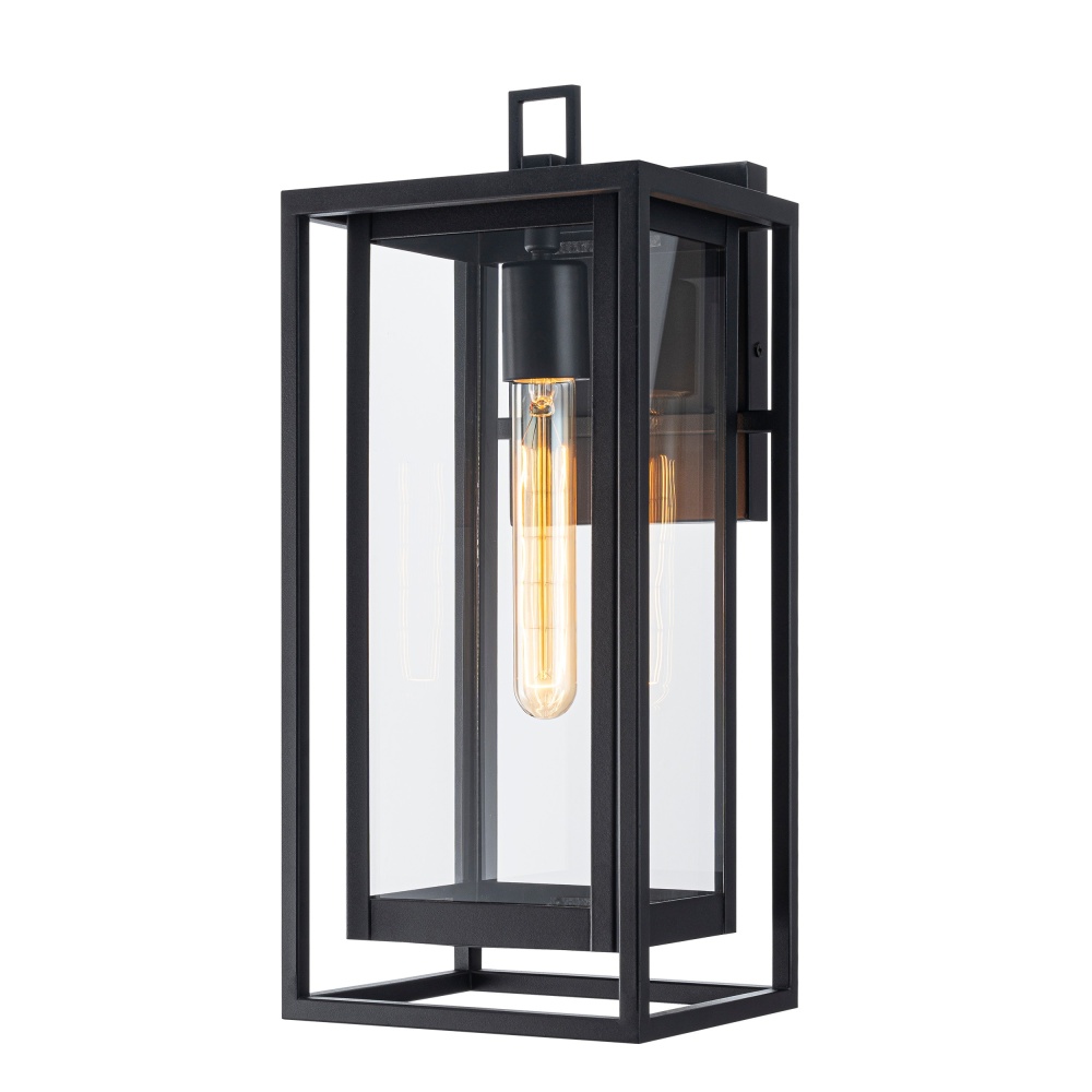 Stratford Matte Black Outdoor Lighting