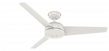 Hunter 59610 - Hunter 52 inch Trimaran Fresh White WeatherMax Indoor / Outdoor Ceiling Fan and Wall Control